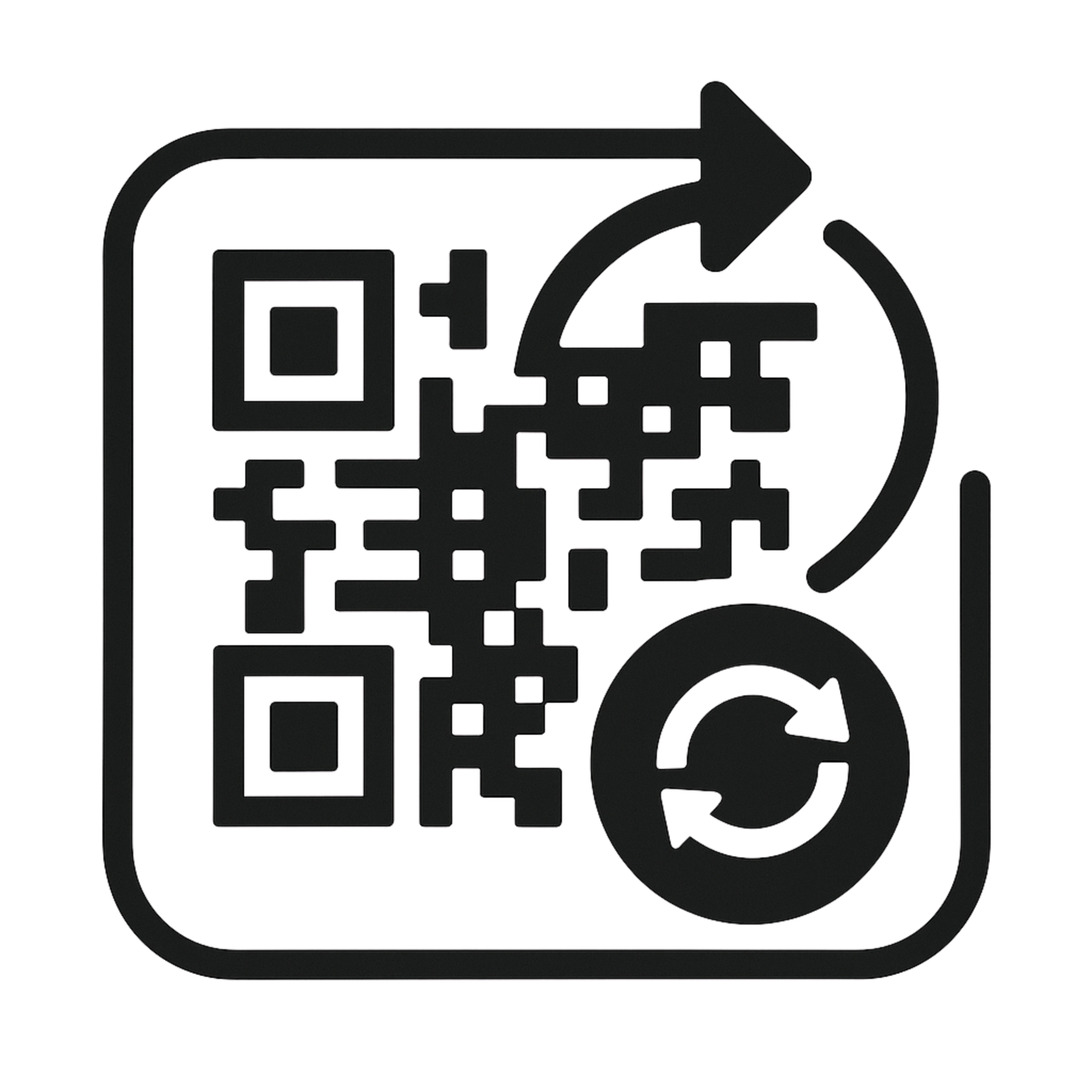 Change your link at any time (Dynamic QR Code)